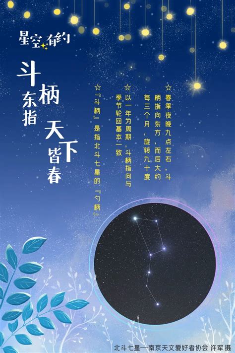 斗勺南指|为什么看北斗七星斗柄指向可以判断季节？